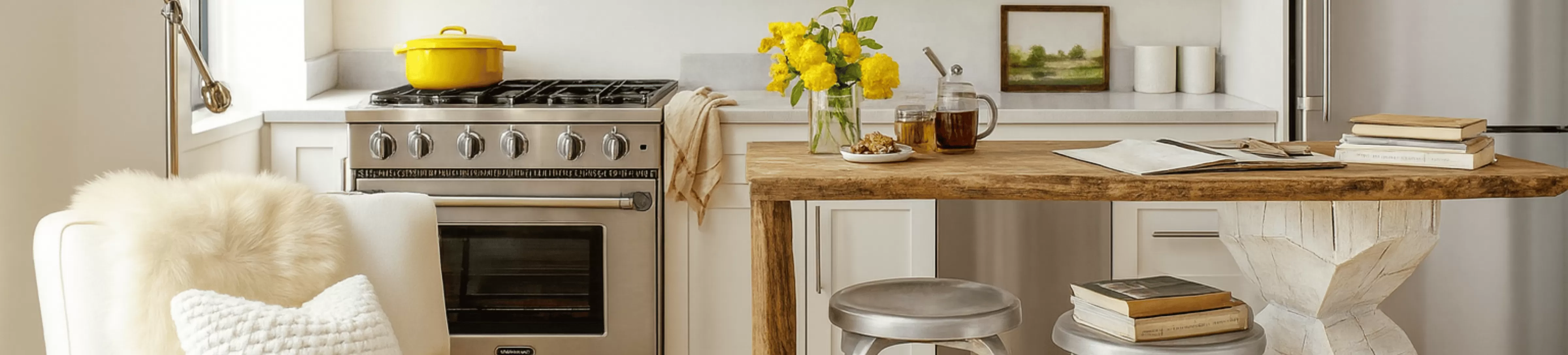 Kiçik Mətbəxlər Üçün Dahi Məkan Həlləri